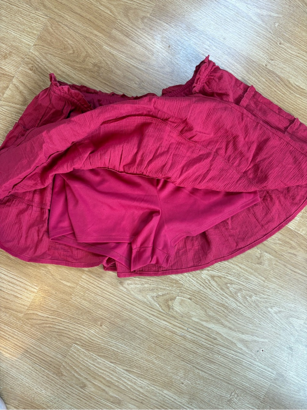 Red Skort - Picture 3 of 3